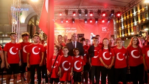 ORDU, 15 TEMMUZ DEMOKRASİ VE MİLLİ BİRLİK GÜNÜ İÇİN ALANA İNDİ