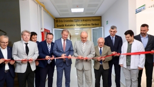 ORDU'DA GENETİK HASTALIKLAR DEĞERLENDİRME MERKEZİ AÇILDI