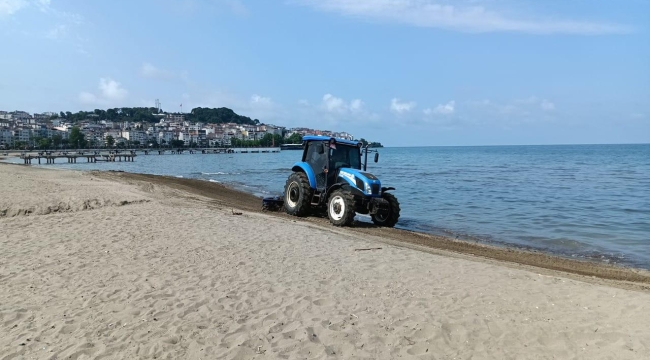 ORDU SAHİLLERİ TEMİZLENİYOR