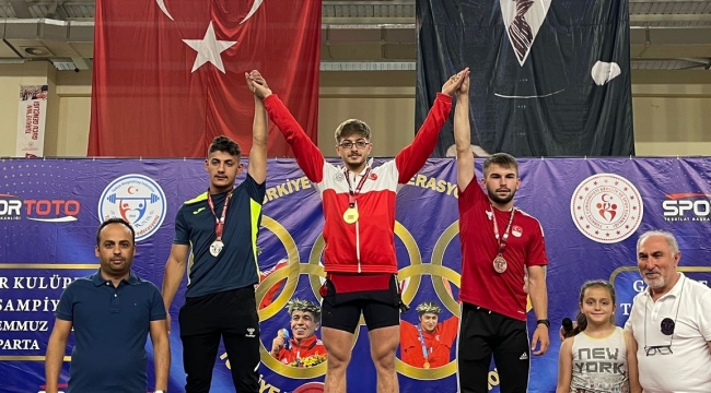 ORDULU HALTERCİ BERKAY AY'DAN BÜYÜK BAŞARI