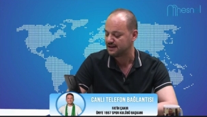 ÜNYE 1957 SPOR BAŞKANI FATİH ÇAKIR: "ÜNYE 1957 SPOR'UN HAK ETTİĞİ YER PROFESYONEL LİG"