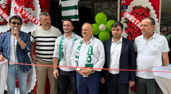 ÜNYE 1957 SPOR YENİ OFİSİNİ AÇTI