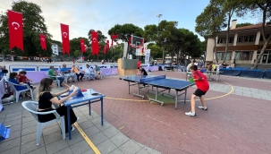 ÜNYE BELEDİYESİ'NDEN MASA TENİSİ TURNUVASI