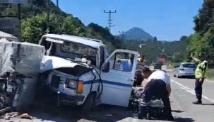 ÜNYE ÇATALPINAR MAHALLESİ'NDE KAZA