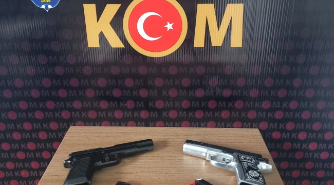ÜNYE'DE SİLAH KAÇAKÇILIĞINA GÖZALTI