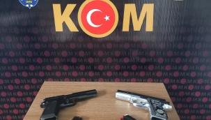 ÜNYE'DE SİLAH KAÇAKÇILIĞINA GÖZALTI