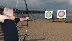 ÜNYE FESTİVALİNDE OKÇULUK YARIŞMASINA BÜYÜK İLGİ