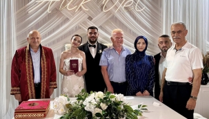 ZEHRA İLE MERT AVCI ÇİFTİ RÜYA GİBİ BİR DÜĞÜNLE EVLENDİ