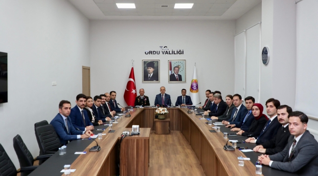 2024'ÜN İLK 7 AYLIK GÜVENLİK, ASAYİŞ VE TRAFİK DURUMU DEĞERLENDİRİLDİ