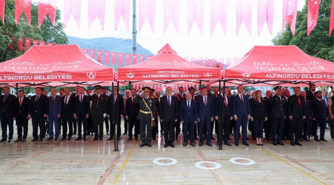 30 AĞUSTOS ZAFER BAYRAMI'NIN 102. YIL DÖNÜMÜ KUTLANDI