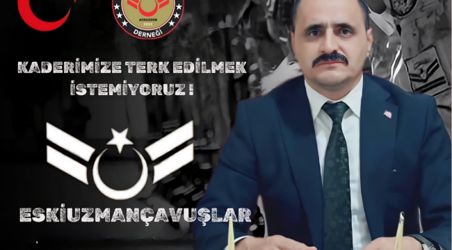 ATANAMAYAN UZMANLAR'DAN ÇAĞRI; "KADERİMİZE TERK EDİLMEK İSTEMİYORUZ!"