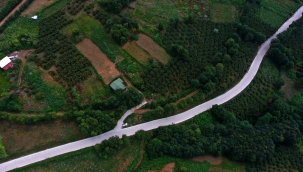 BÜYÜKŞEHİR'DEN KORGAN'A BETON YOL