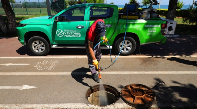 BÜYÜKŞEHİR VEKTÖRLERE KARŞI SAVAŞINI SÜRDÜRÜYOR