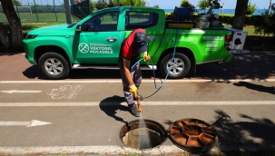 BÜYÜKŞEHİR VEKTÖRLERE KARŞI SAVAŞINI SÜRDÜRÜYOR