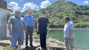 GÜLYALI BALIKÇI BARINAĞINDA ÇALIŞMALAR BAŞLADI