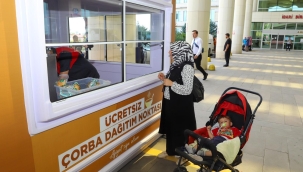 HASTANELERDE ÇORBA İKRAMI BAŞLADI