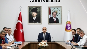 İl Göç Kurulu Koordinasyon Toplantısı, Vali Erol'un Başkanlığında Yapıldı