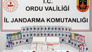 JANDARMADAN ALTINORDU'DA KAÇAKÇILIK OPERASYONU