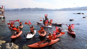 KANOLAR BU KEZ DE ZAFER BAYRAMI İÇİN DENİZLE BULUŞTU