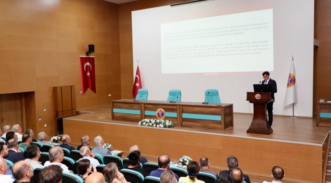 KANTİN İŞLETMECİLERİ DEĞERLENDİRME TOPLANTISI YAPILDI