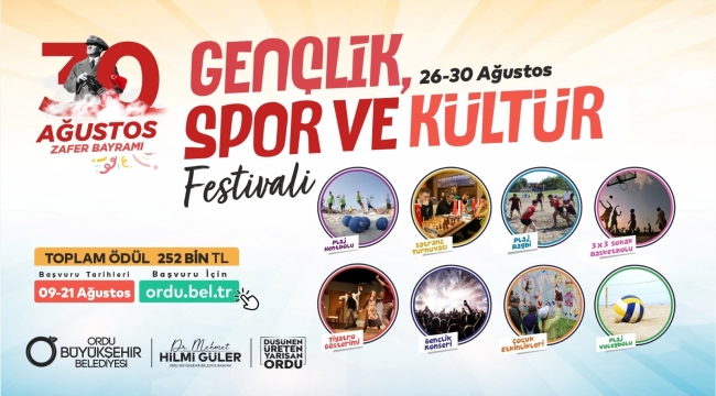 ORDU'DA FESTİVAL VAR