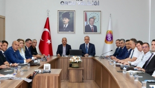 ORDU ŞEHİR HASTANESİNİN 8. KOORDİNASYON TOPLANTISI YAPILDI