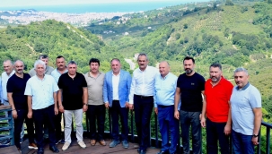 ÖZER, "ÜNYE'NİN BAŞARILARININ YANINDA OLMAKTAN MUTLUYUZ"