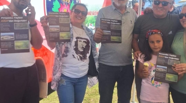 ŞENLİKTE MADEN KARŞITLIĞI SESİ YÜKSELDİ