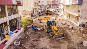 ÜNYE'DE YOL SEFERBERLİĞİ DEVAM EDİYOR