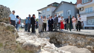 VALİ EROL'DAN FATSA'DA ARKEOLOJİK İNCELEME