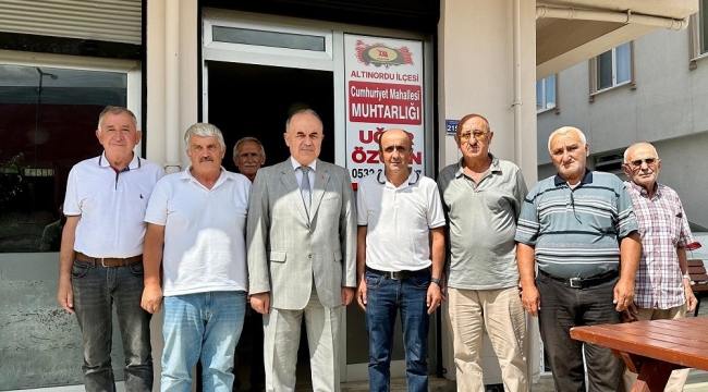 VALİ EROL'DAN MUHTARLARA ZİYARET