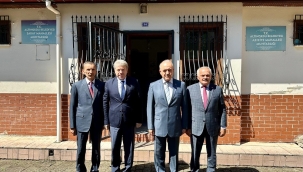 VALİ EROL, MUHTAR ZİYARETLERİNİ SÜRDÜRÜYOR