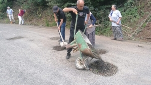 AKKUŞ'TA ÇUKUR DODURMA EYLEMİ!