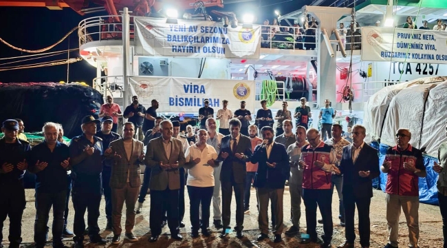 BALIKÇILAR "VİRA BİSMİLLAH" DEDİ