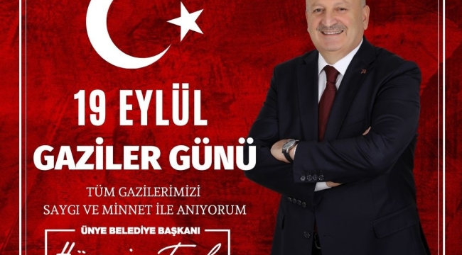 BAŞKAN TAVLI, "GAZİLERİMİZİN CESARETİ BİZLERE YOL GÖSTERİCİDİR"
