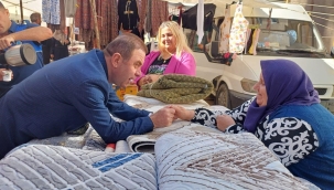 GÜRGENTEPE BELEDİYESİ PAZARCI ESNAFINI YALNIZ BIRAKMIYOR