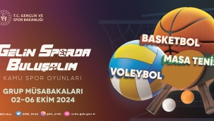 Kamu Spor Oyunları Grup Müsabakaları Ordu'da Başlıyor