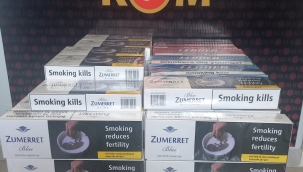 KOM'DAN ÜNYE'DE "KAÇAK SİGARA" OPERASYONU