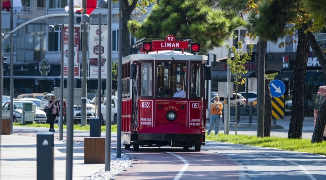 NOSTALJİK TRAMVAY BÜYÜK BEĞENİ TOPLUYOR