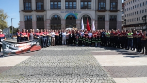 ORDU'DA İTFAİYE HAFTASI COŞKUYLA KUTLANIYOR