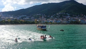 ORDU İTFAİYESİNDEN NEFES KESEN TATBİKAT