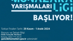 Türkiye Münazara Ligi Yarışmaları Başvuruları Başladı