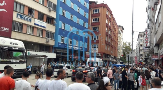 ÜNYE HANBOĞAZI'NDA KAVGA