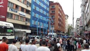 ÜNYE HANBOĞAZI'NDA KAVGA