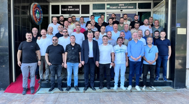 ÜNYE MÜTEAHHİTLER BİRLİĞİ KURULDU
