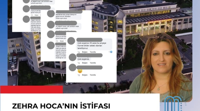 ZEHRA HOCA'NIN İSTİFASI TEPKİLERE NEDEN OLDU!