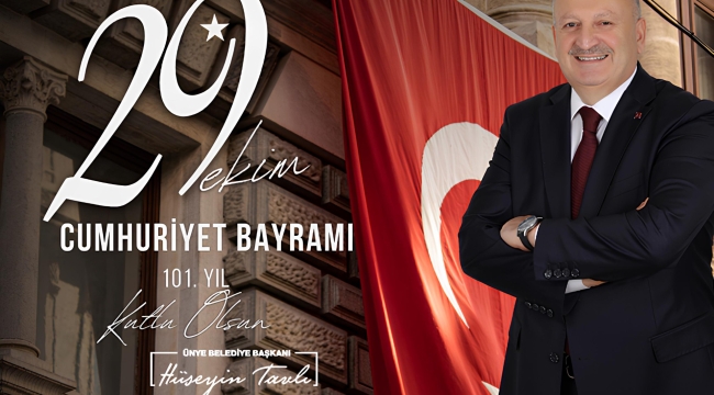 BAŞKAN TAVLI, "101 YILDIR GURURLA AYNI COŞKU"