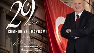 BAŞKAN TAVLI, "101 YILDIR GURURLA AYNI COŞKU"