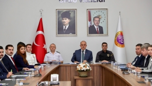 EKİM AYI İL GÜVENLİK ASAYİŞ ve KOORDİNASYON TOPLANTISI YAPILDI