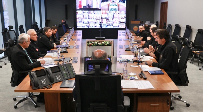 İRAP İZLEME VE DEĞERLENDİRME KURULU TOPLANTISI YAPILDI